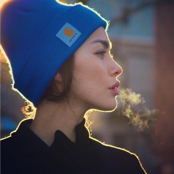 Carhartt Accessories - -⭐️CARHARTT BLUE watch hat  cap beanie🆕🆕 NEW STOCK 💫